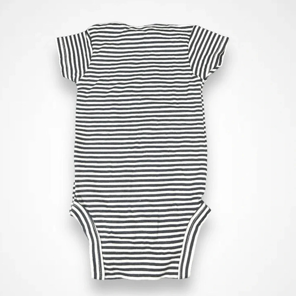 4/$20 Onesie’s Brand Black Striped Onesie - Picture 3 of 4